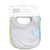 Hudson Baby Rayon from Bamboo Terry Bibs, Gray Mint Lime