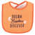 Hudson Baby Cotton Terry Drooler Bibs with Fiber Filling, Boy Woodland