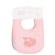Hudson Baby Cotton Terry Drooler Bibs with Fiber Filling, Girl Woodland
