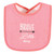 Hudson Baby Cotton Terry Drooler Bibs with Fiber Filling, Girl Woodland