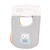 Hudson Baby Cotton Terry Drooler Bibs with Fiber Filling, Neutral Woodland