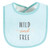 Hudson Baby Cotton Terry Drooler Bibs with Fiber Filling, Neutral Woodland