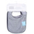 Hudson Baby Rayon from Bamboo Terry Bibs, Black White