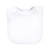 Hudson Baby Rayon from Bamboo Terry Bibs, White
