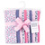 Hudson Baby Cotton Flannel Burp Cloths, Tiny Berry