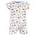 Touched by Nature Organic Cotton Rompers, Endangered Elephant