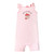 Hudson Baby Cotton Rompers, Girl Farm Animals