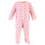 Hudson Baby Cotton Sleep and Play, Rose