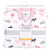 Hudson Baby Premium Quilted Long Sleeve Sleeping Bag and Wearable Blanket, Pink Moose