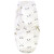 Hudson Baby Quilted Cotton Swaddle Wrap 3pk, Boy Forest