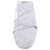 Hudson Baby Quilted Cotton Swaddle Wrap 3pk, Royal Safari