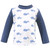 Hudson Baby Swim Rashguard Set, Blue Whale