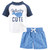 Hudson Baby Swim Rashguard Set, Whaley Cute