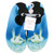 Hudson Baby Water Shoes for Sports, Yoga, Beach and Outdoors, Kids and Adult Sea Turtle