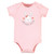 Hudson Baby Cotton Bodysuits, Sweet Bunny