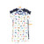 Hudson Baby Cotton Rompers, Dino
