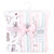 Hudson Baby Cotton Flannel Burp Cloths, Pink Enchanted Forest