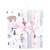 Hudson Baby Cotton Flannel Burp Cloths, Winter Forest