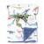 Hudson Baby Plush Mink and Sherpa Blanket, Dinosaurs