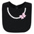 Hudson Baby Cotton Bib and Headband or Caps Set, Toile