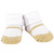 Hudson Baby Cotton Bib and Sock Set, Toile