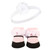 Hudson Baby Headband and Socks Giftset, Black Ballet 10-Pack