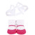 Hudson Baby Headband and Socks Giftset, Dark Pink Black 10-Pack