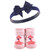 Hudson Baby Headband and Socks Giftset, Flamingo 10-Pack