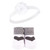 Hudson Baby Headband and Socks Giftset, Panda 10-Pack