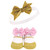 Hudson Baby Headband and Socks Giftset, Paris 10-Pack