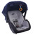 Hudson Baby Reversible Car Seat and Stroller Canopy, Navy Trellis