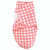 Hudson Baby Quilted Cotton Swaddle Wrap 3pk, Girl Farm Animals