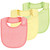 Hudson Baby Rayon from Bamboo Bib, Burp Cloth and Washcloth 10Pk, Citrus