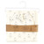Touched by Nature Organic Cotton Swaddle Blanket and Headband or Cap, Milk