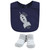 Yoga Sprout Cotton Bibs and Socks, Moon