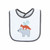 Hudson Baby Cotton Terry Drooler Bibs with Fiber Filling, Boy Gray Woodland