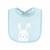 Hudson Baby Cotton Terry Drooler Bibs with Fiber Filling, Bunny