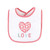 Hudson Baby Cotton Terry Drooler Bibs with Fiber Filling, Bunny