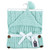 Hudson Baby Knitted Baby Lounge Stroller Wrap Sack, Mint