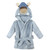 Hudson Baby Plush Animal Face Bathrobe, Winter Moose