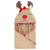 Hudson Baby Cotton Poly Animal Face Hooded Towel, Girl Holiday Reindeer