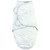 Hudson Baby Quilted Cotton Swaddle Wrap 3pk, Enchanted Forest