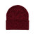 Hudson Baby Knit Caps and Cuffed Beanies, Heather Red Black