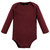 Hudson Baby Cotton Long-Sleeve Bodysuits, Brown Football Buddy
