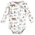 Hudson Baby Cotton Long-Sleeve Bodysuits, Forest Animals 3-Pack