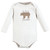 Hudson Baby Cotton Long-Sleeve Bodysuits, Forest Fox