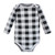 Hudson Baby Cotton Long-Sleeve Bodysuits, Baby Bear Gray Black 5-Pack