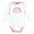 Hudson Baby Cotton Long-Sleeve Bodysuits, Modern Rainbow 5-Pack