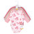 Hudson Baby Cotton Long-Sleeve Bodysuits, Blush Rose Leopard 5-Pack
