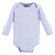 Hudson Baby Cotton Long-Sleeve Bodysuits, Blue Toile 3-Pack